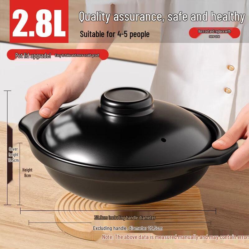 

Durable Ceramic Casserole Pot
