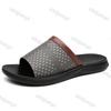 Fashion Large Size Men's Shoes 2025 Summer New Breathable Lightweight Comfortable Slippers Fashion Soft Sole Beach Shoes Non Slip Flats