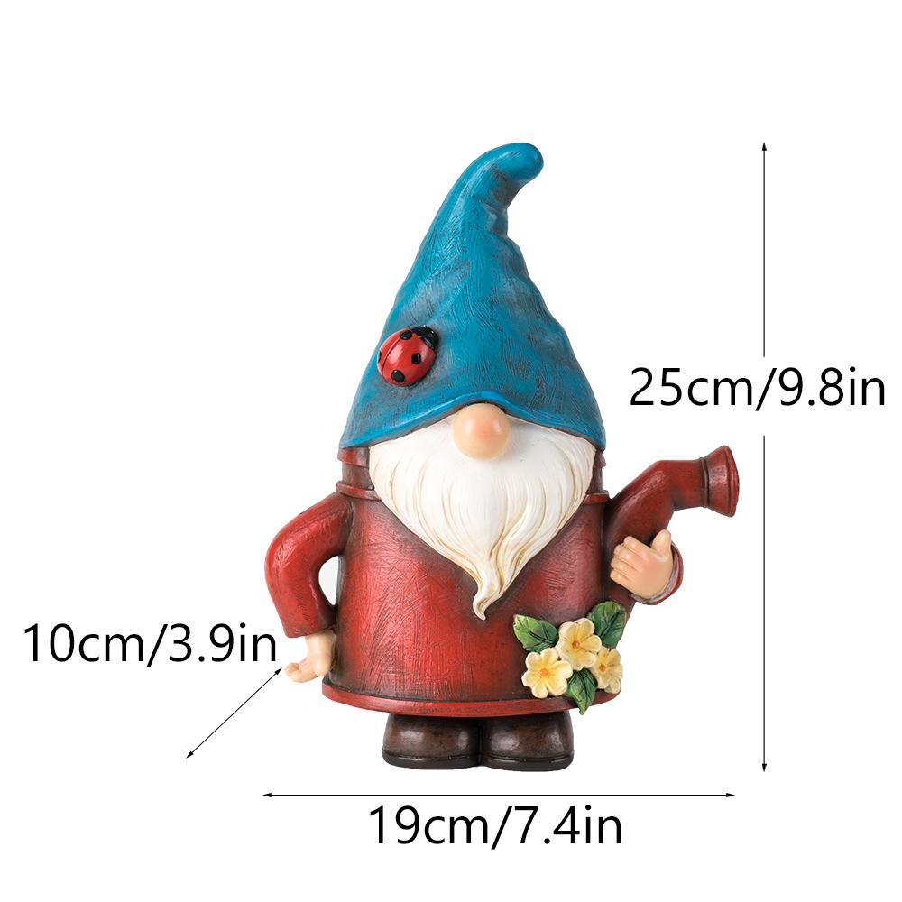 Latest Product Dwarf Goblin Good Flower Pot Home Use Outdoor Courtyard Decoration Dwarf Old Man Resin Crafts Durable