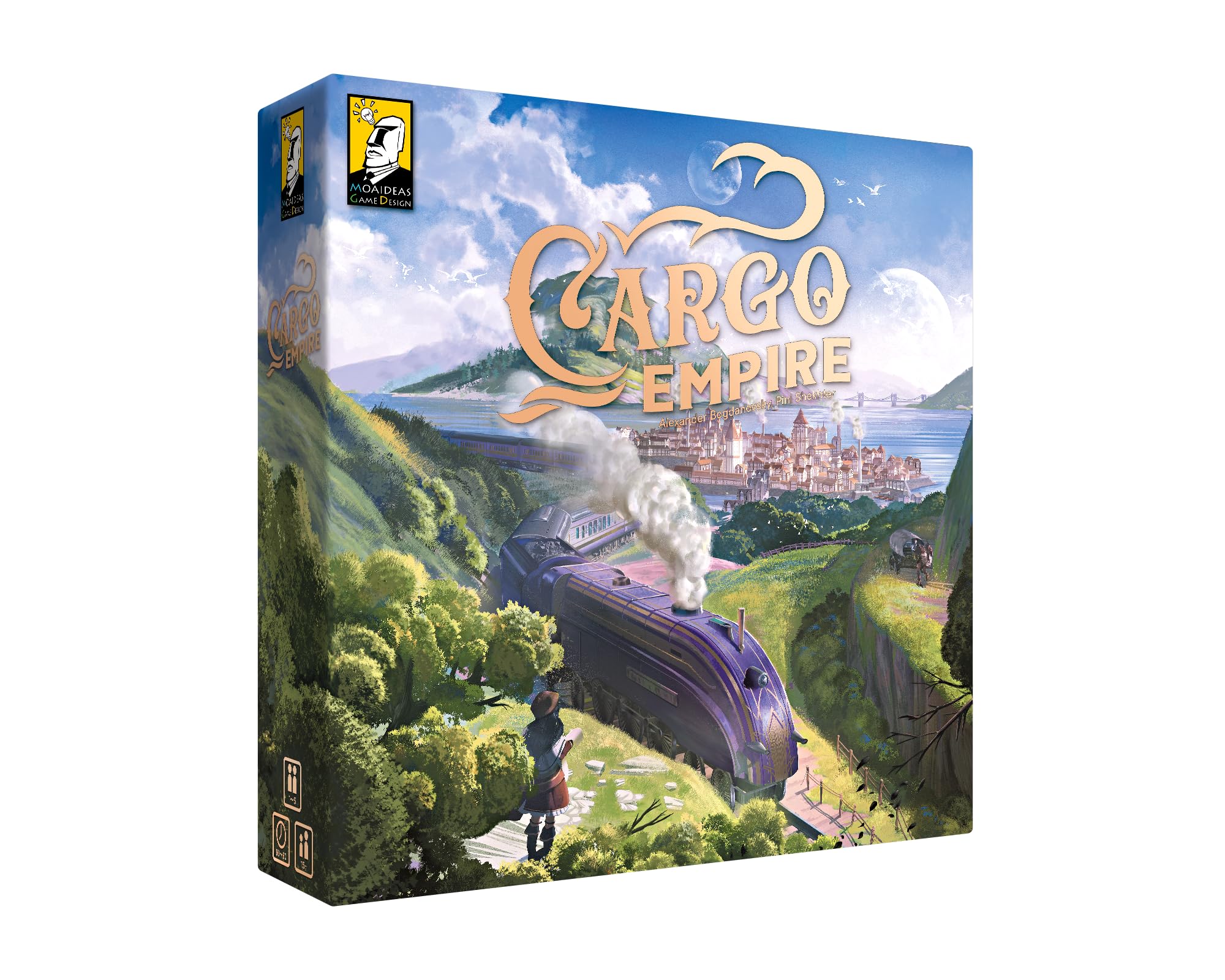 

Cargo Empire Moaideas Game Design Настольная игра (Deluxe Edition)