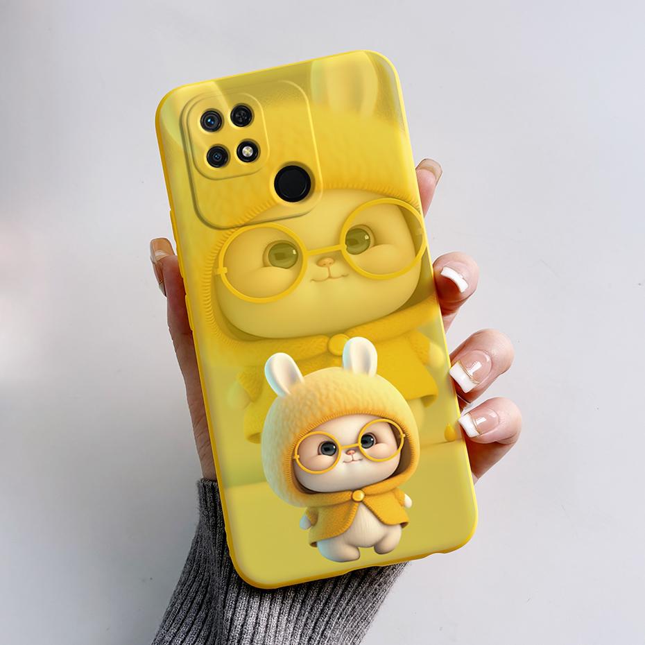 for Funda Poco C40 C65 C55 C51 Case Cute Panda Soft Silicone Back Cases for Xiaomi Poco C40 C 40 Phone Cover for PocoC40 Bumper