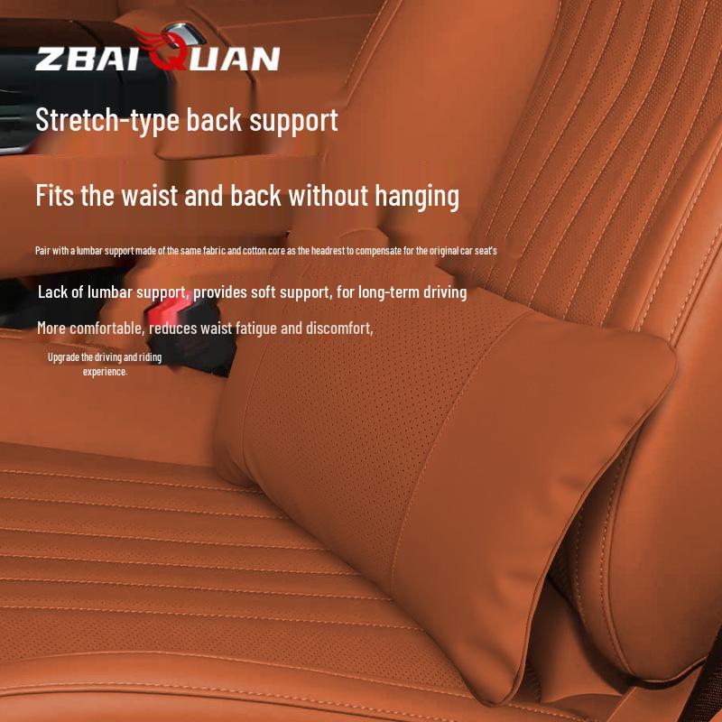 Galaxy M9/A7 Headrest Cushion & Lumbar Support - Original Car Color Interior Upgrade