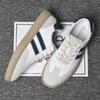Fashion Fashion Men Genuine Leather Sneakers Anti Slip Comfortable Tenis Masculino Outdoor Skateboard Footwear Travel Sports Casual Shoe