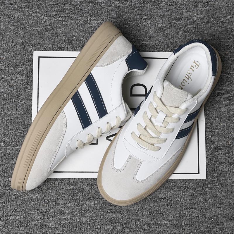 Fashion Fashion Men Genuine Leather Sneakers Anti Slip Comfortable Tenis Masculino Outdoor Skateboard Footwear Travel Sports Casual Shoe