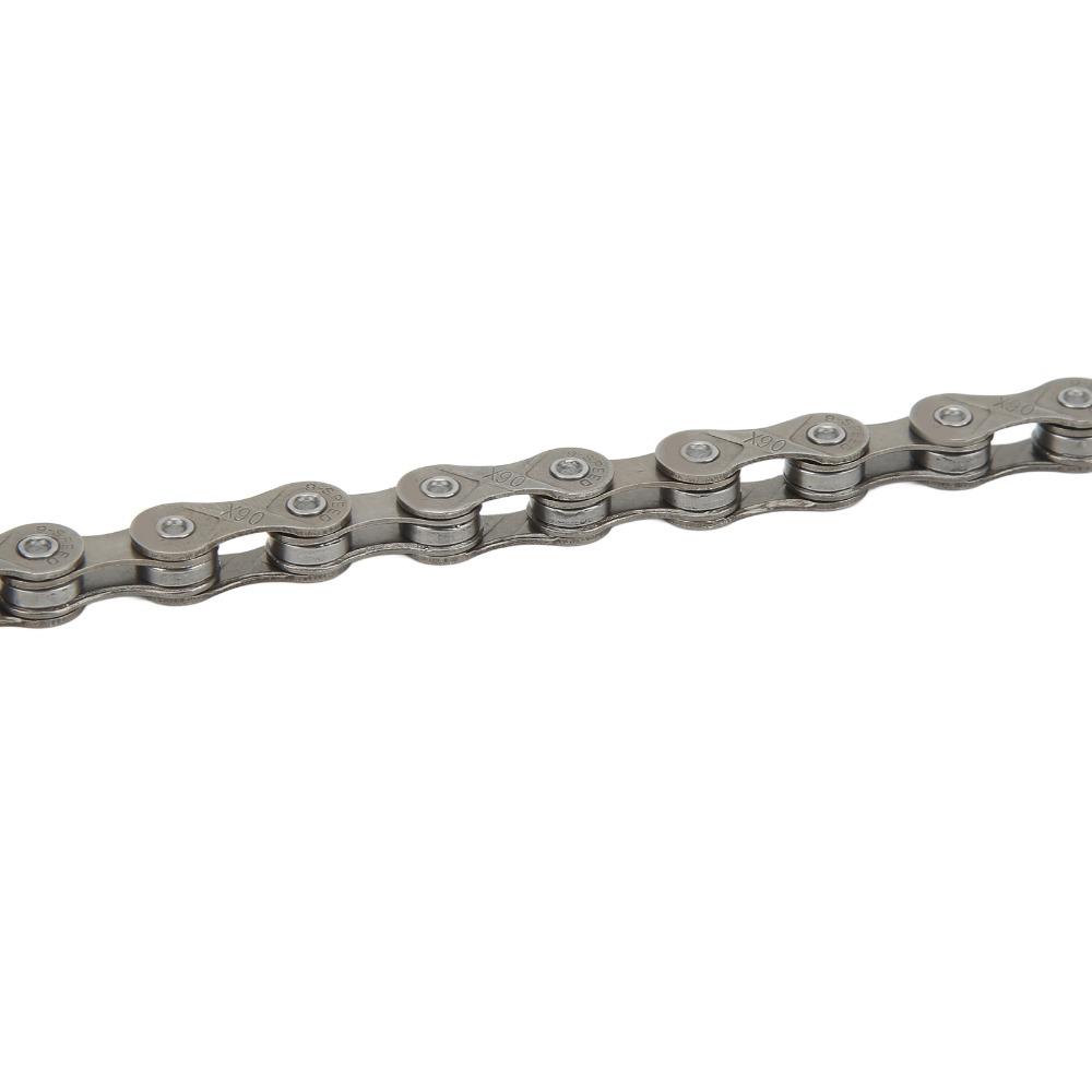 Carbon Steel Bicycle Chain 116 Links Replacement Chain Durable Cycling Chain Bike Upgrade