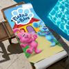 Zeichentrickfilm Blue's Clues & You! Handtuch Handtuch Weich Pool Geschenk Für Reise Fitnessstudio Dusche Kühl Camping Schnelltrocknend Sport Großes Strandtuch