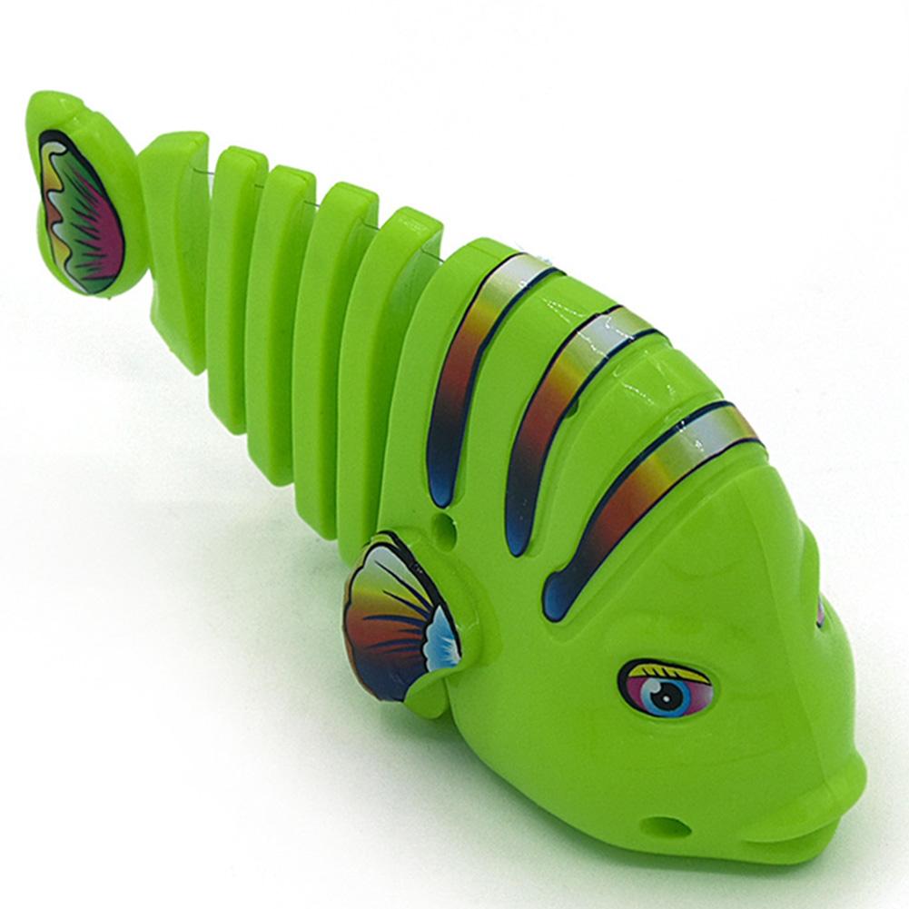 Clockwork Swinging Cartoon Fish Toys For Cat Portable Interactive Teasing Cat Toy Pet Cat Supplies