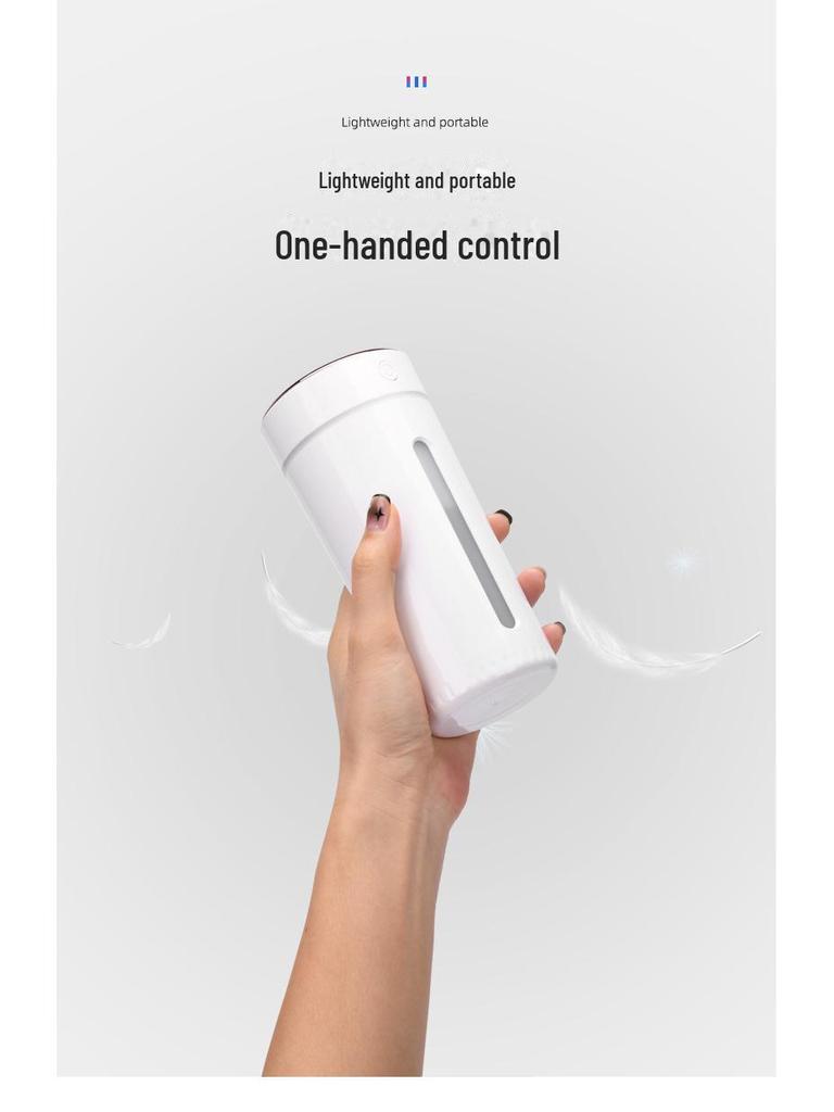 USB Portable Car Humidifier with Colorful Aroma Light