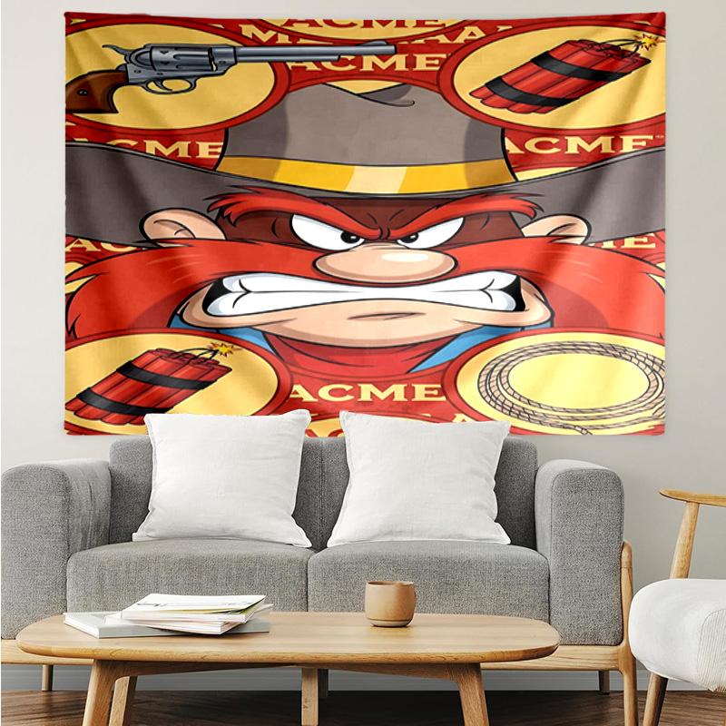 Taz-Mania Devil's Roar Quick-Dry Tapestry Hanging for Bedroom,Livingroom, Playroom,Decor Art Room Wall Tapestry Holiday and Birthday Gifts
