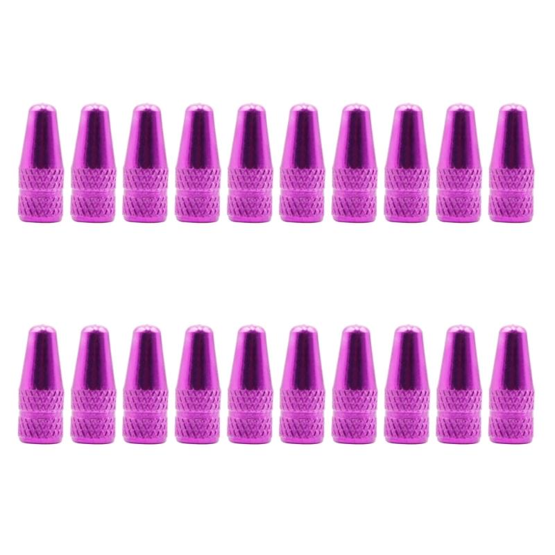 20pcs Cycling Tire Protecting Valves Protective Caps Rustproof Valves Caps Bicycles Accessories