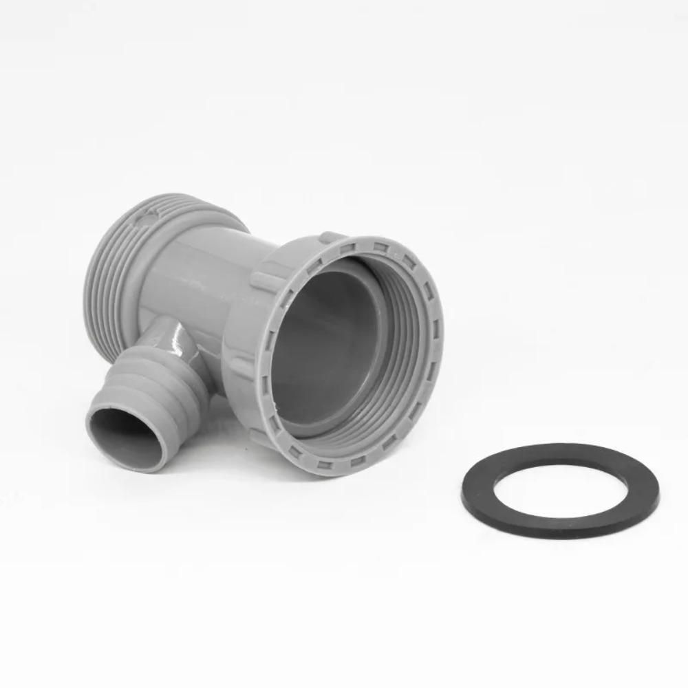 Simple Sink Drainpipe Adapter Durable Kitchen Drain Pipe Adapter Sewer Branch Connector  Bathroom