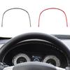 Carbon Fiber Dashboard Speedometer Strip Decals Cover Modified Trim Sticker Car Interior Accessories For Jaguar XF 2008—2015