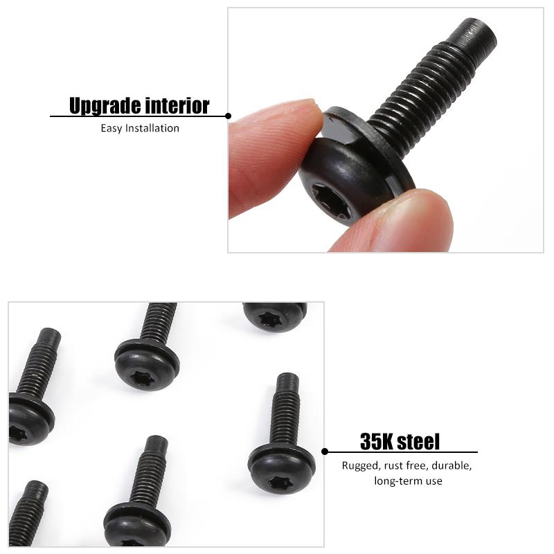 BAWA 8pcs Car Roof Fixing Screw For Ford Bronco 2021 2022 2023 2024 Interior Parts Accessories