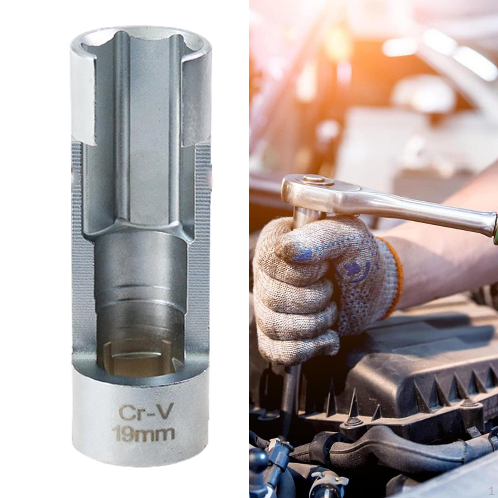 

Гнездо для датчика кислорода, ручные инструменты, гибкая головка для автомобильного автомобильного оборудования 19mm