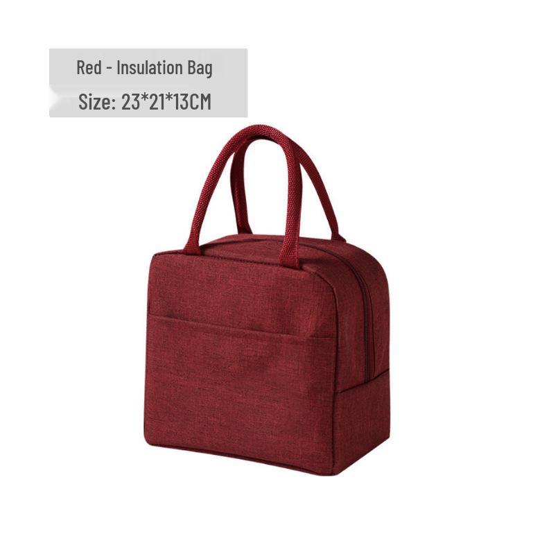 Insulated Waterproof Lunch Bag for Office Workers & Students