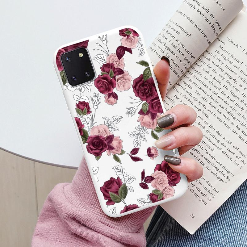 Cute Painted Cover For Samsung Galaxy Note 10 Lite Case Soft Cover TPU Funda Soft Bumper For Samsung Note10 Pro Sunflower Daisy
