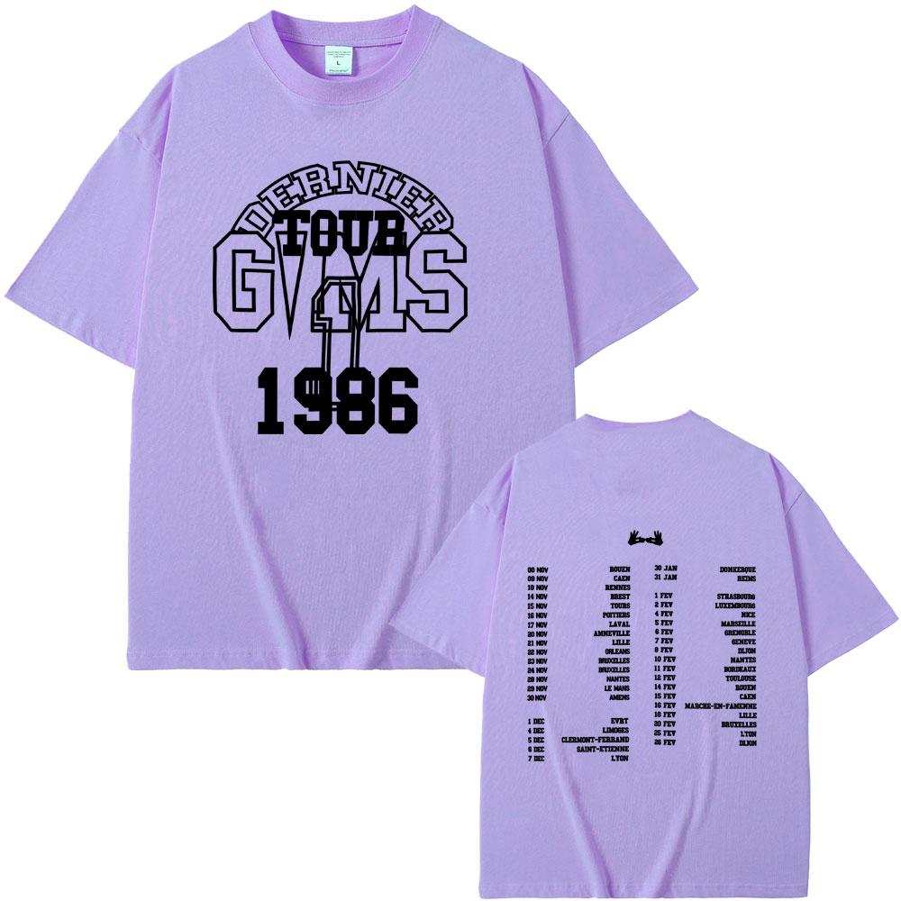 Rapper Gims Letzte Tour T-Shirt DIE LETZTEN WILLEN VON MOZART Merch Streetwear Herren Damen Hip Hop Mode Popmusik T-Shirts