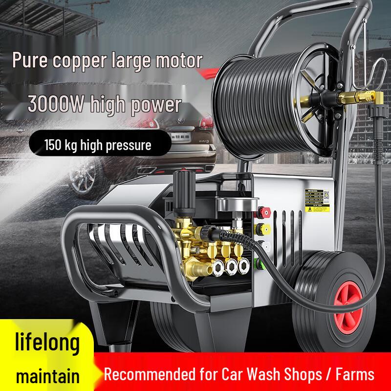 Heavy-Duty Industrial High-Pressure Washer CN plug (adapter included)