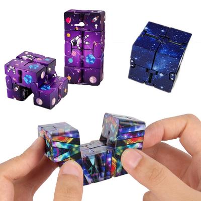 Infinity Cube Flip Adhd Toys Anxiety Toy Fingertips For Game Puzzle Antistress Magic Finger Fidget  Hand Gifts Children