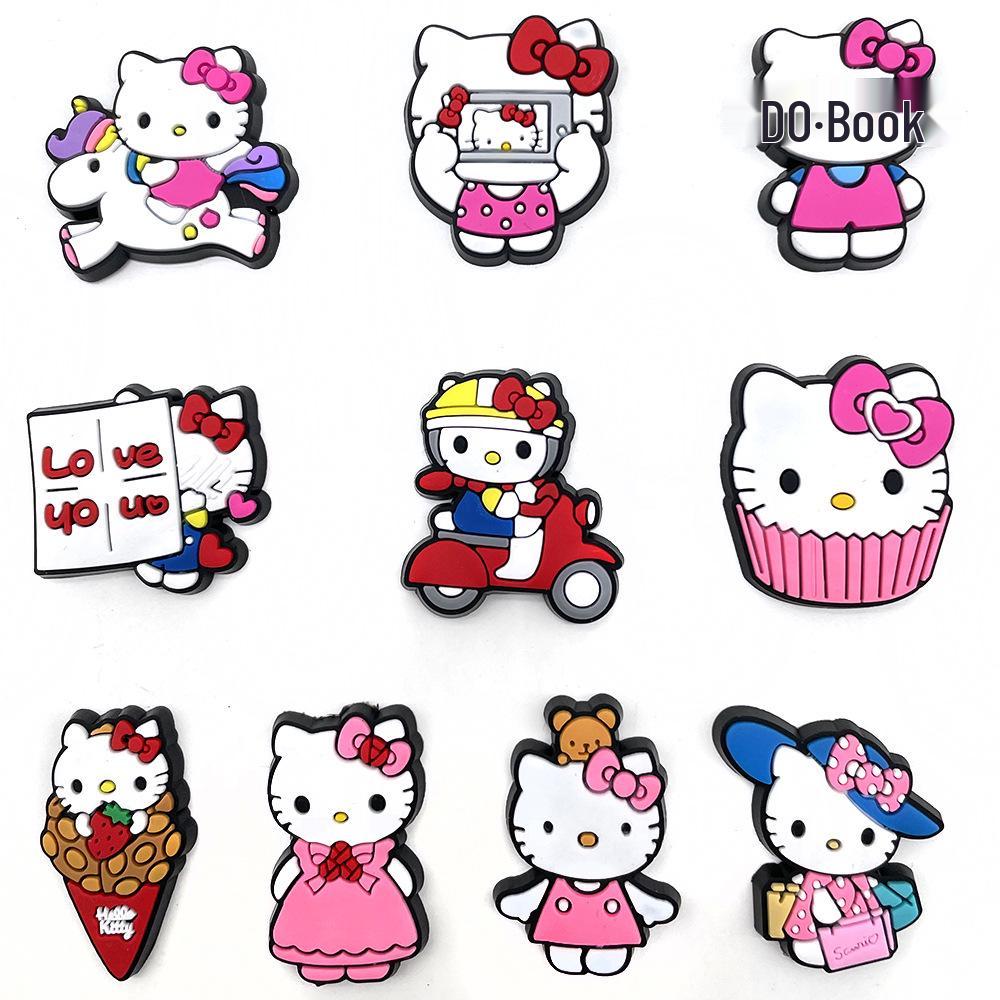 84 Exquisite Anime Shoe Charms: Soft Rubber Buckles for DIY Clogs and Cute Decorations