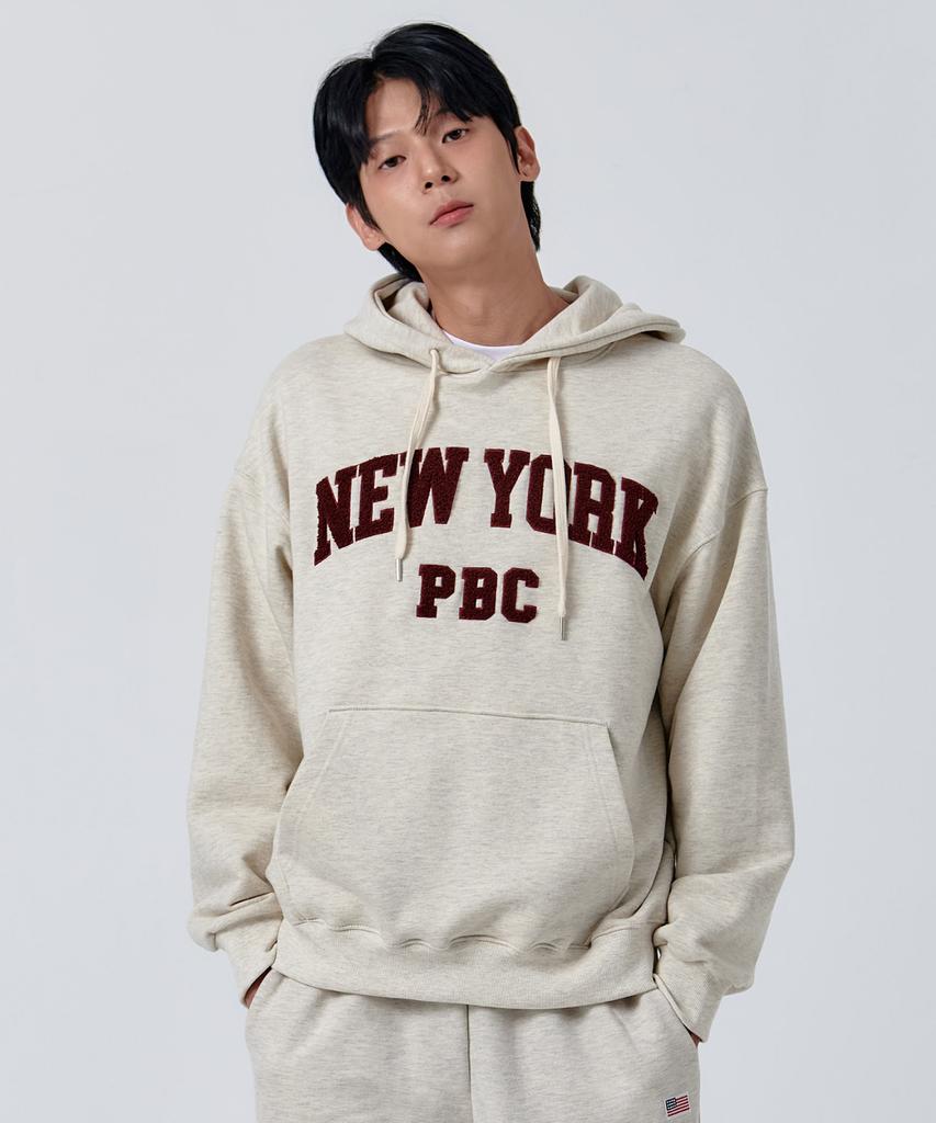 Boucle New York Hoodie - Oatmeal