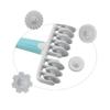 37 Pieces / Set of Kitchen Baking Tools Fondant Ribbon Cutter, 4 Different Gear Embosser Set for Cake Dough Cutter Pastry Tools