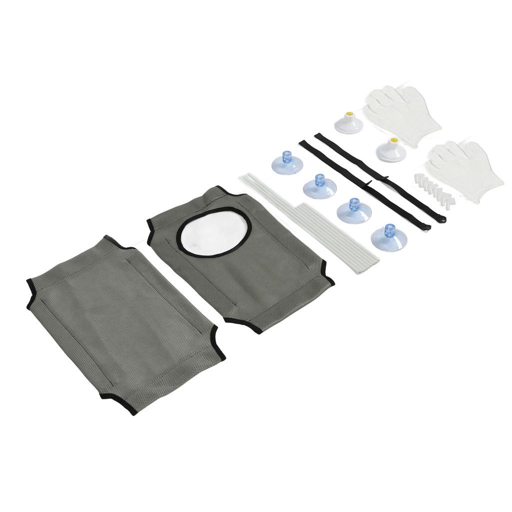 Cat Window Hammock Bed Sturdy Suction Cup Double Layer Soft Easy Installation Cat Window Perch Hammock Seat for Balcony