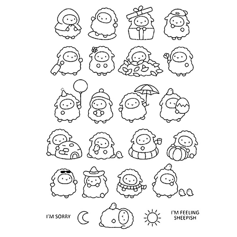 Cat Dog Happy Birthday Silicone Stamps Metal Cutting Dies Stencil Template Set Clear Stamps Metal Cutting Dies