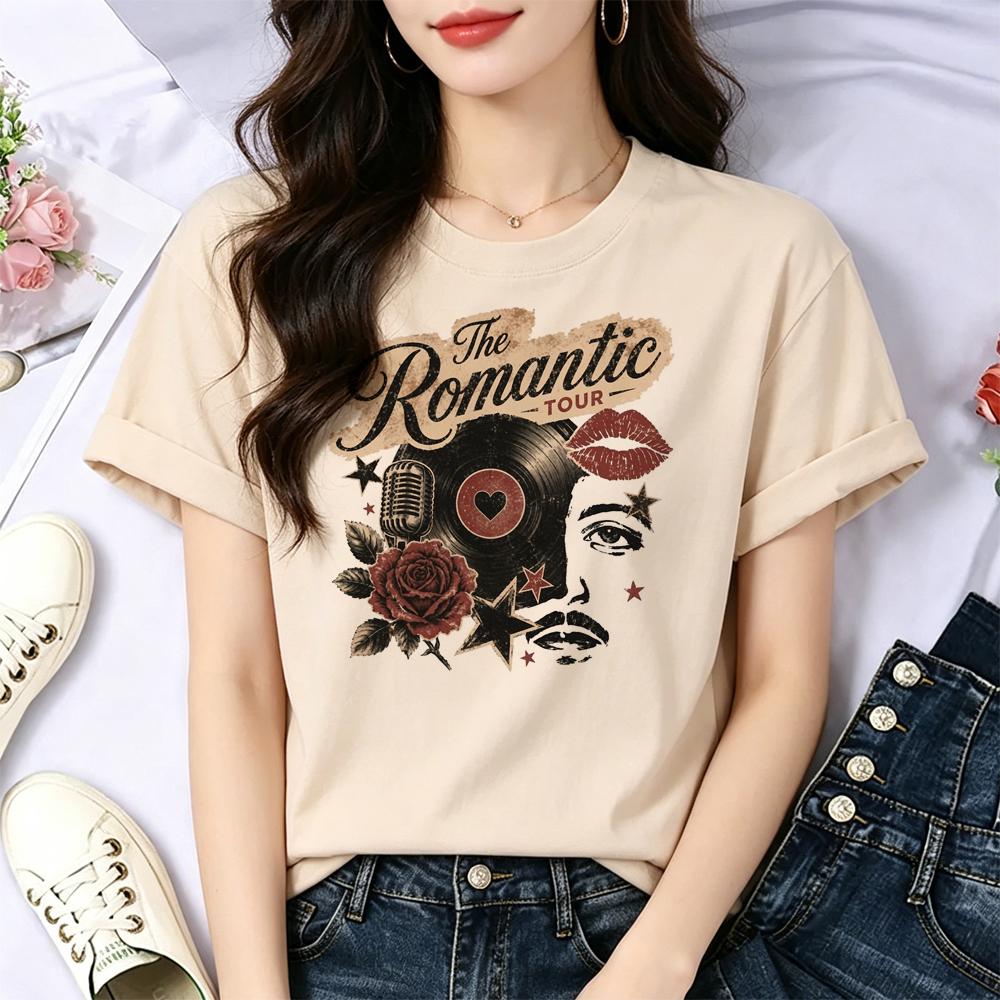 Bruno Mars tshirt Women goth jojifuku graphic gyaru vintage t shirt harajuku emo Retro vintage graphic