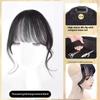 Synthetic Fake Bangs Hairpiece Clip Air Bang Extension Natural Heat Resistant For Women Daily Party