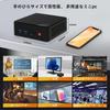 Mini PC with up to Intel 6500Y DDR4 WiFi LAN simultaneous low power fast heat quiet operation Pentium 6500Y 3.60GHz processor, 16GB+256GB storage,