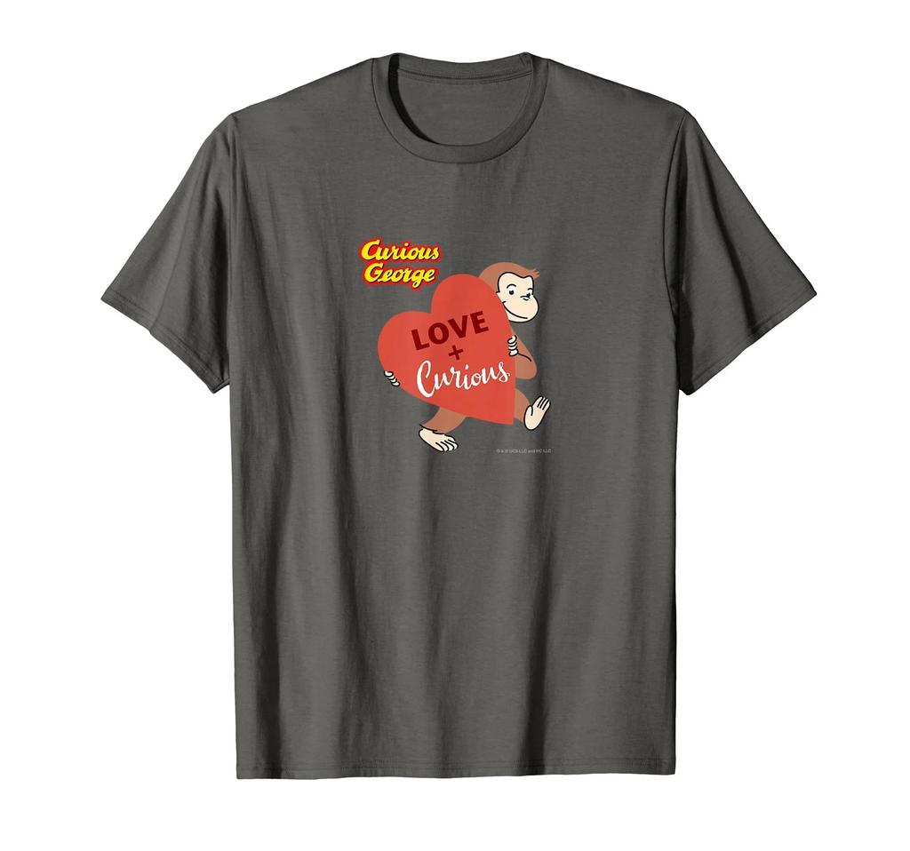 Neugierige George Liebe+Neugierig T-Shirt_