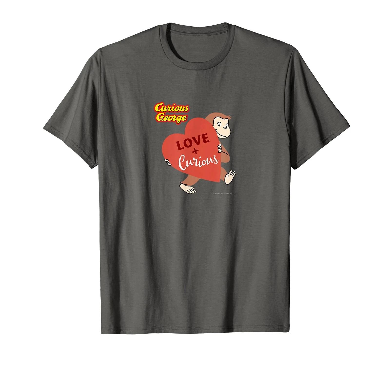 Curious George Love+Curious T-Shirt_ L