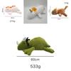 Weighted Dinosaur Plush Toy Doll Anak Patung Pillow For Kids Room Decor