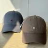 New Spring/Summer Korean Style Trendy Baseball Cap for Women, Sun Protection Hat, Face Slimming, Large Head Circumference Duckbill Cap for Men