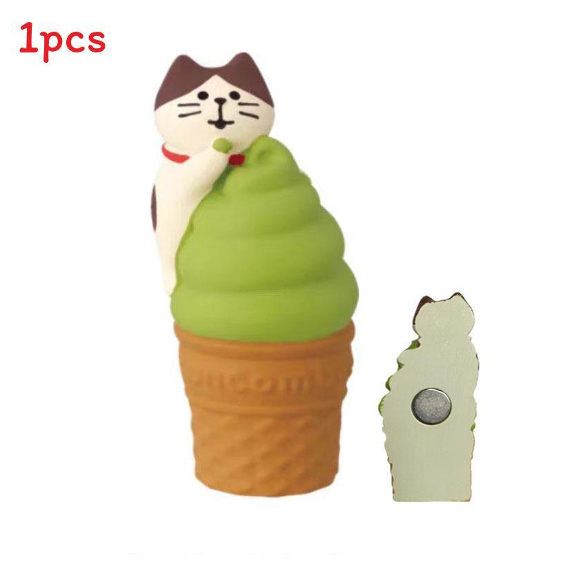 Cat Magnet Fridge Sticker With Strong Magnetic Diy Decor For Kitchen Organization