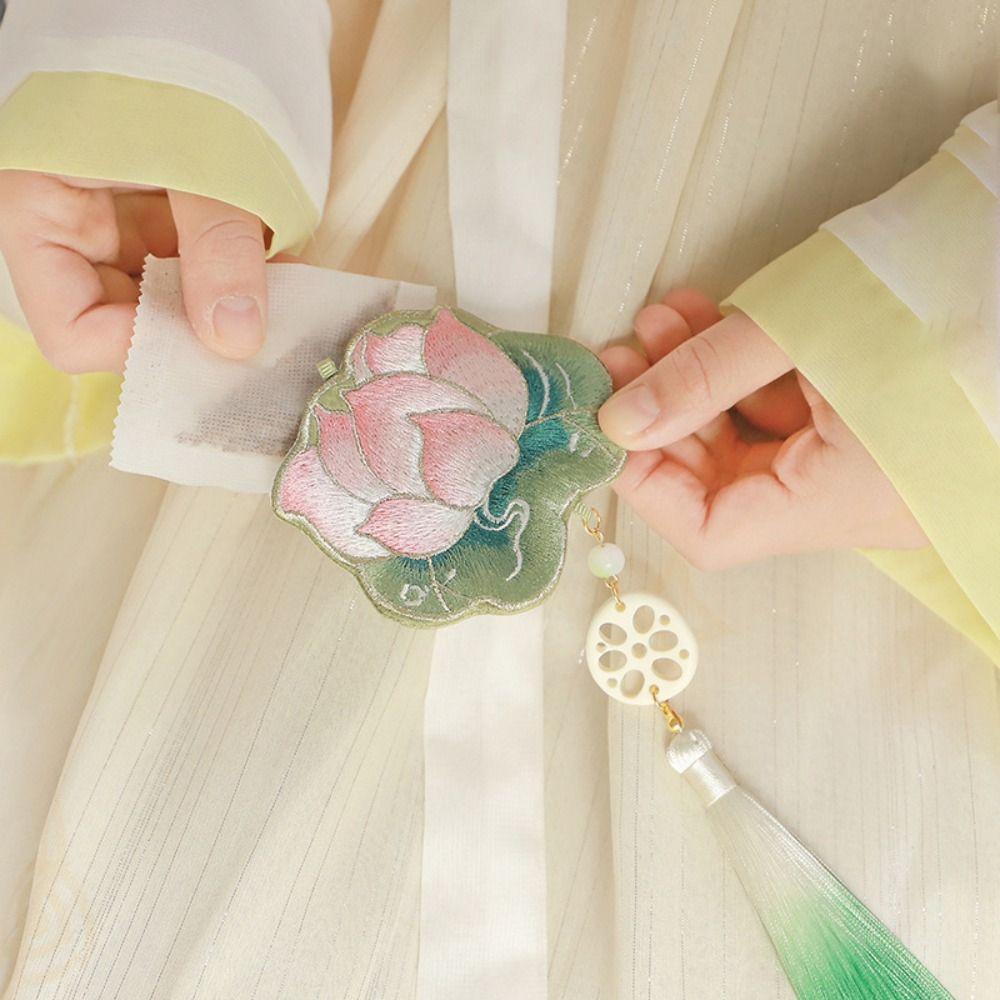 Hanfu Accessories Chinese Hanfu Bag Sweet Tassels Phone Pouch  Decoration