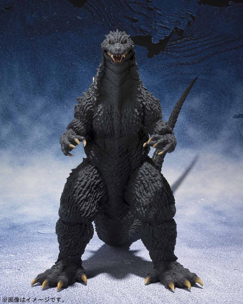 TAMASHII NATIONS Godzilla x Mechagodzilla Godzilla Approximately 155mm PVC ABS Painted Movable Figure S.H.MonsterArts (2002) &