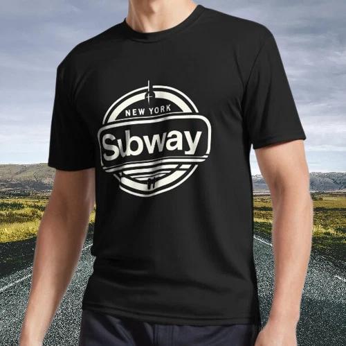 New Shirt New York Subway NYC Subway Design Active T-Shirt Funny Size S - 5XL S