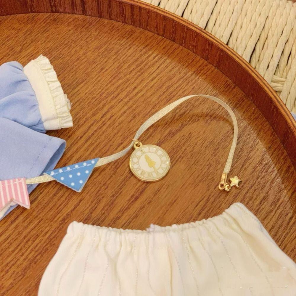 Lovely Design 20CM Cotton Doll Clothes Dress-up Long Ear Rabbit Hat Plush Doll Clothes Kids Gift