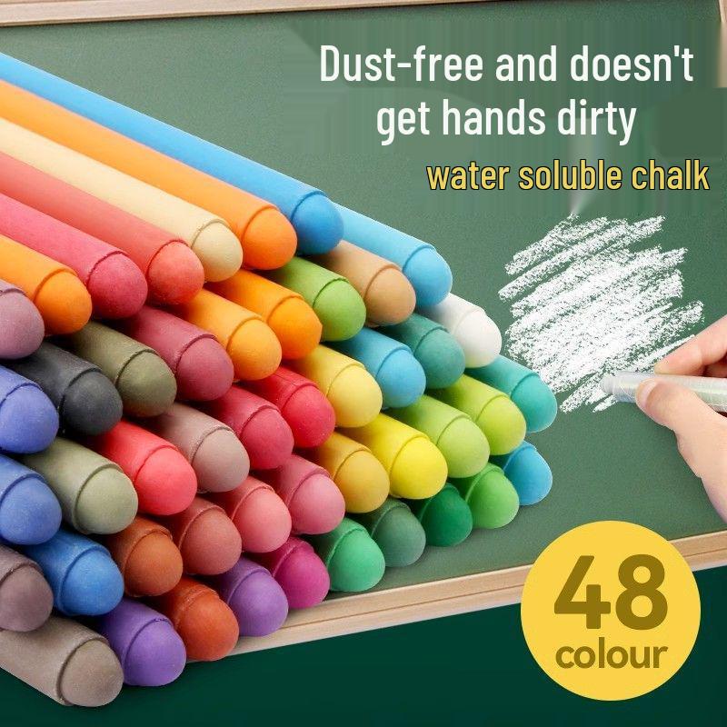 Dust-Free Colorful Chalk for Children's Blackboard