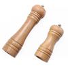 Manual Wooden Pepper Mill with Ceramic Grinder - Kitchen Tool for Black Pepper