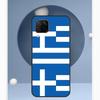 Greece Greek National Flags For Huawei P30 P60 Pro P20 P40 Lite Nova 9 10 SE 12s 12i 11i 8i Y91 Y60 Y70 Y72 Y90 Y61 Case