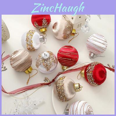 Set de Decoraciones de Bolas de Navidad con Material de PVC para Árbol Festivo y Decoración del Hogar
