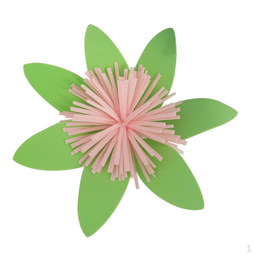 10 Inch Artificial Foam Flowers Decorations for Nursery Birthday Backdrop Wall
