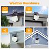 Nice Solar Lights Outdoor 240 LED 3 Modes Motion Sensor Flood Lights With Remote IP65 Security Solar Lights For Outside Wall Lig