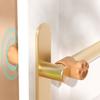 Silicone Flower Door Bumper Adhesive Free Door Handle Stopper Wall Protector Soft Shock Absorbing Door Stops Anti-collision Pad Decorative Cushion