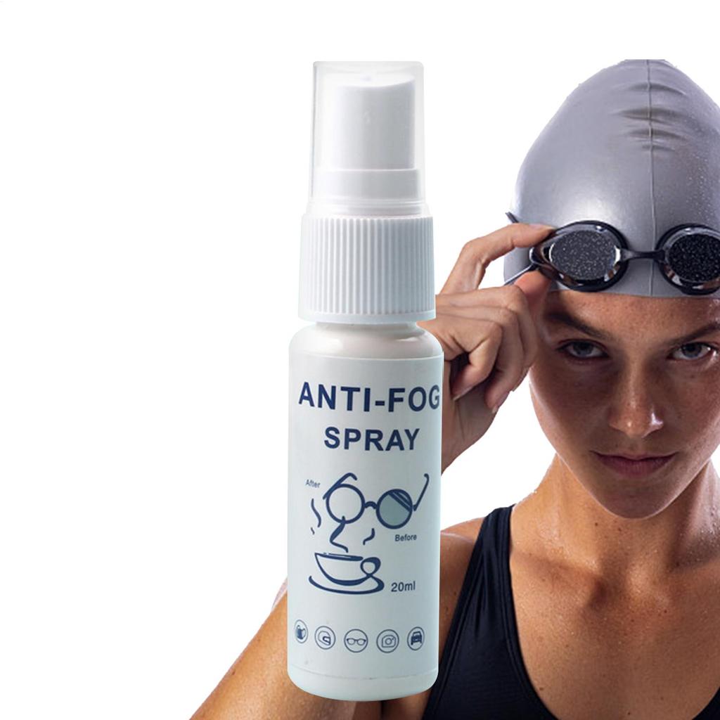 NEW 20ml Anti-Fog Solutions Long Lasting Anti Fog Spray For All Glass Car Glass Swim Anti Fog Spray For Swim  Ski Goggles