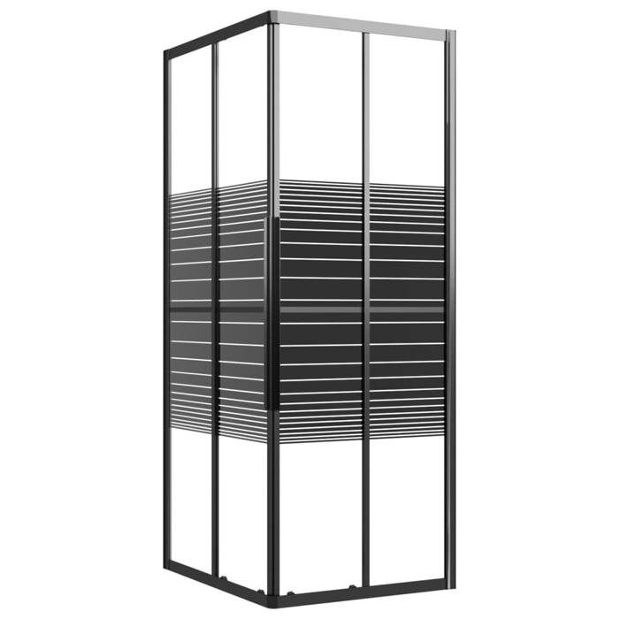Cabine de douche - Maison Exclusive - 90x70x180 cm - Rayures - Coulissante