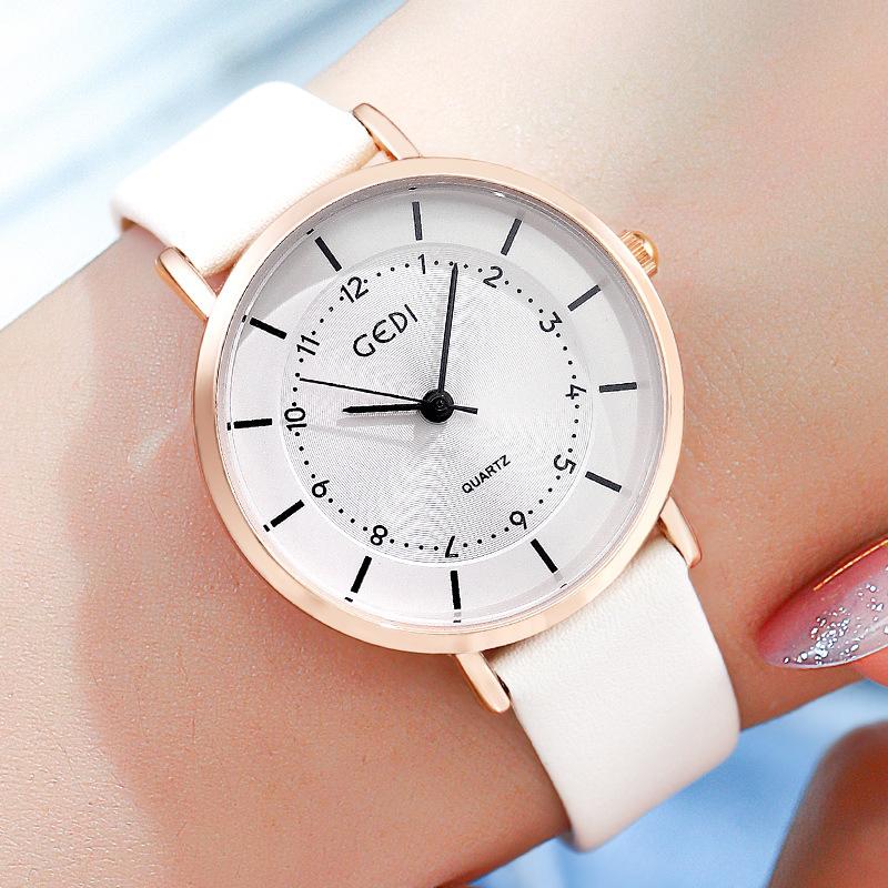 Roman Numerals Disc Fashion Watch Belt Support